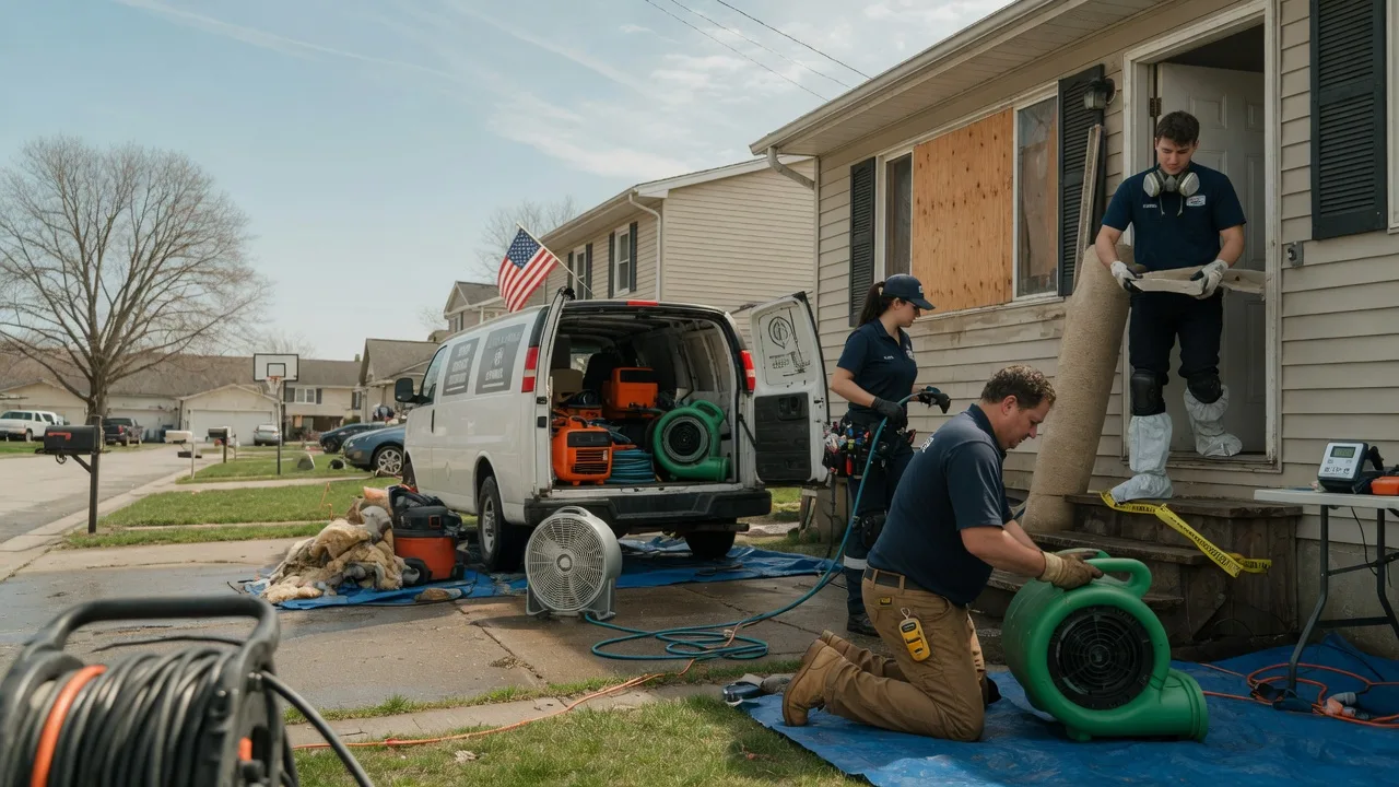 Water Damage Restoration in Ida, MI near me